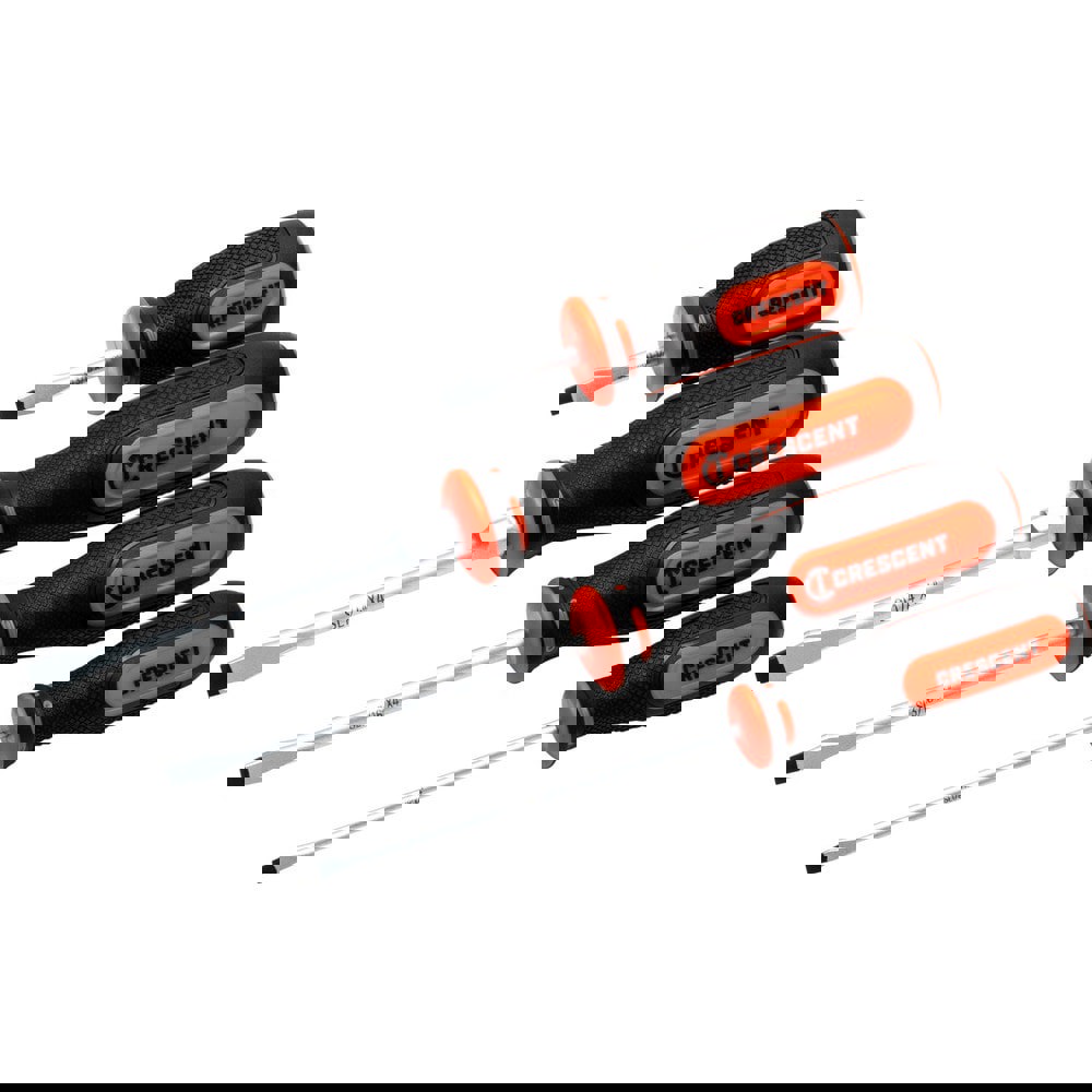 Screwdriver Sets; Screwdriver Types Included: Slotted ; Container Type: Clamshell ; Tether Style: Not Tether Capable ; Number Of Pieces: 4 ; Insulated: No